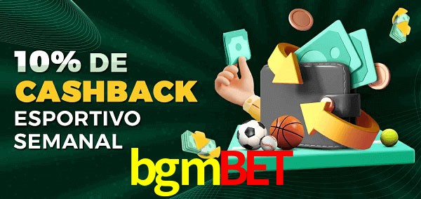 10% de bônus de cashback na bgmbet